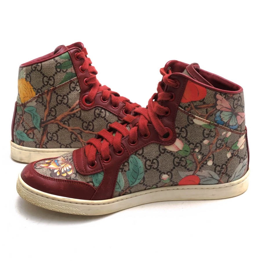 Baskets montantes Gucci 427064 GG Tian Supreme