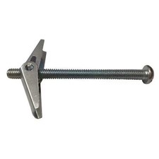 Toggle Bolt, 6" L, Steel, 80 Lbs Tension Strength, 50 Pk, U63265.019.0600