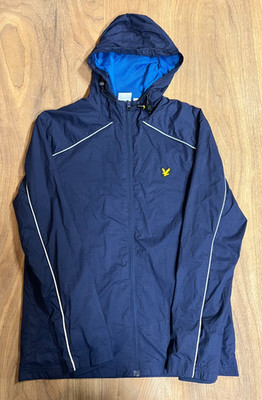 Lyle and Scott Windbreaker Jacket - Mens Medium - Excellent - JK682SP - Navy
