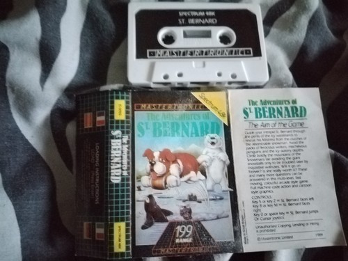 Adventures of St Bernard 48K/128K ZX Spectrum Tested and Working 1983 - Picture 3 of 4