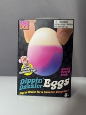 Nee Doh Dippin' Dazzler Eggs Color Changing Squishy Toy Pink