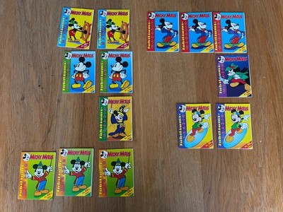 Mini Micky Maus Jubiläums Magazin '' Die 30 er Jahre'' 40er 50er 60er ca  8 x 6 cm