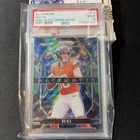 2024 Panini Prizm Bo Nix Prizmatic Green Wave PSA 9 Rookie RC Broncos