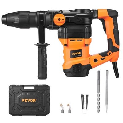 1-9/16 Inch SDS-Max Rotary Hammer Drill, 13Amp Corded Drills, Heavy Duty Chippin