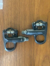 Look Keo Easy Plus Road Bike Clipless Pedals Black Made in France Good Condition