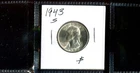 Washington Quarter 1943 S in Frosty Choice BU condition