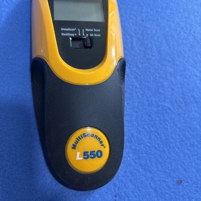 ZIRCON MultiScanner L550 Center Finding Wall Scanner w/ AC & Metal Scan