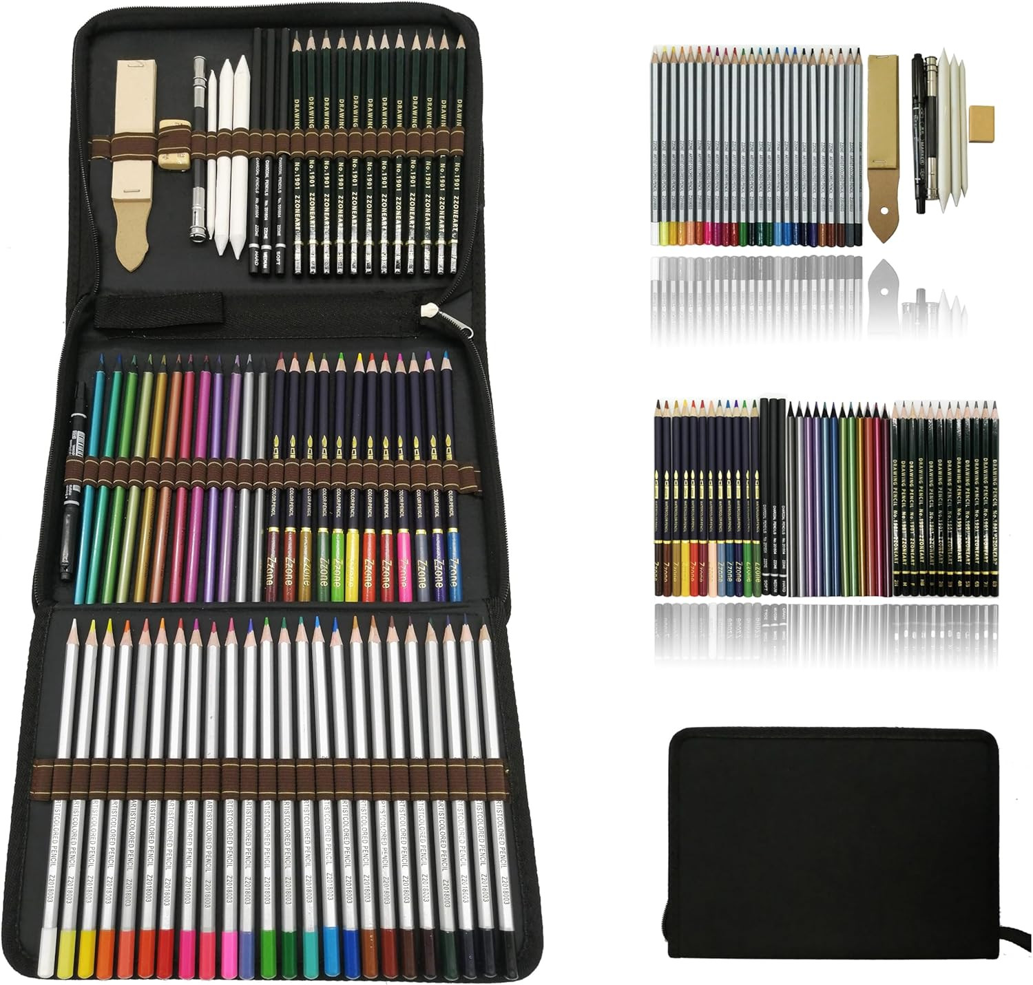 Malette dessin et coffret créatif pastel pour offrir aux passionnés