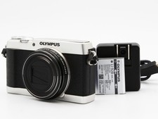 Olympus STYLUS SH-2 Digital Camera Compact Silver Tested Working