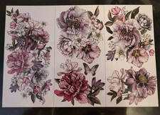 ReDesign with Prima Transfer -Dreamy Florals NWT 