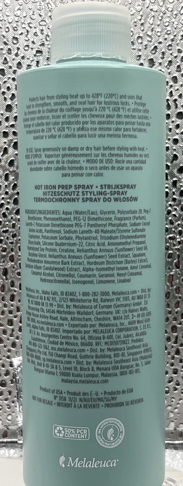 Sei Bella Hot Iron Prep Spray 8 Oz. NEW & Sealed - Image 3 of 3