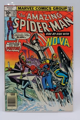 Amazing Spider-Man #171 • 1977 • [7.5] • Ross Andru • MARVEL • 1st Print