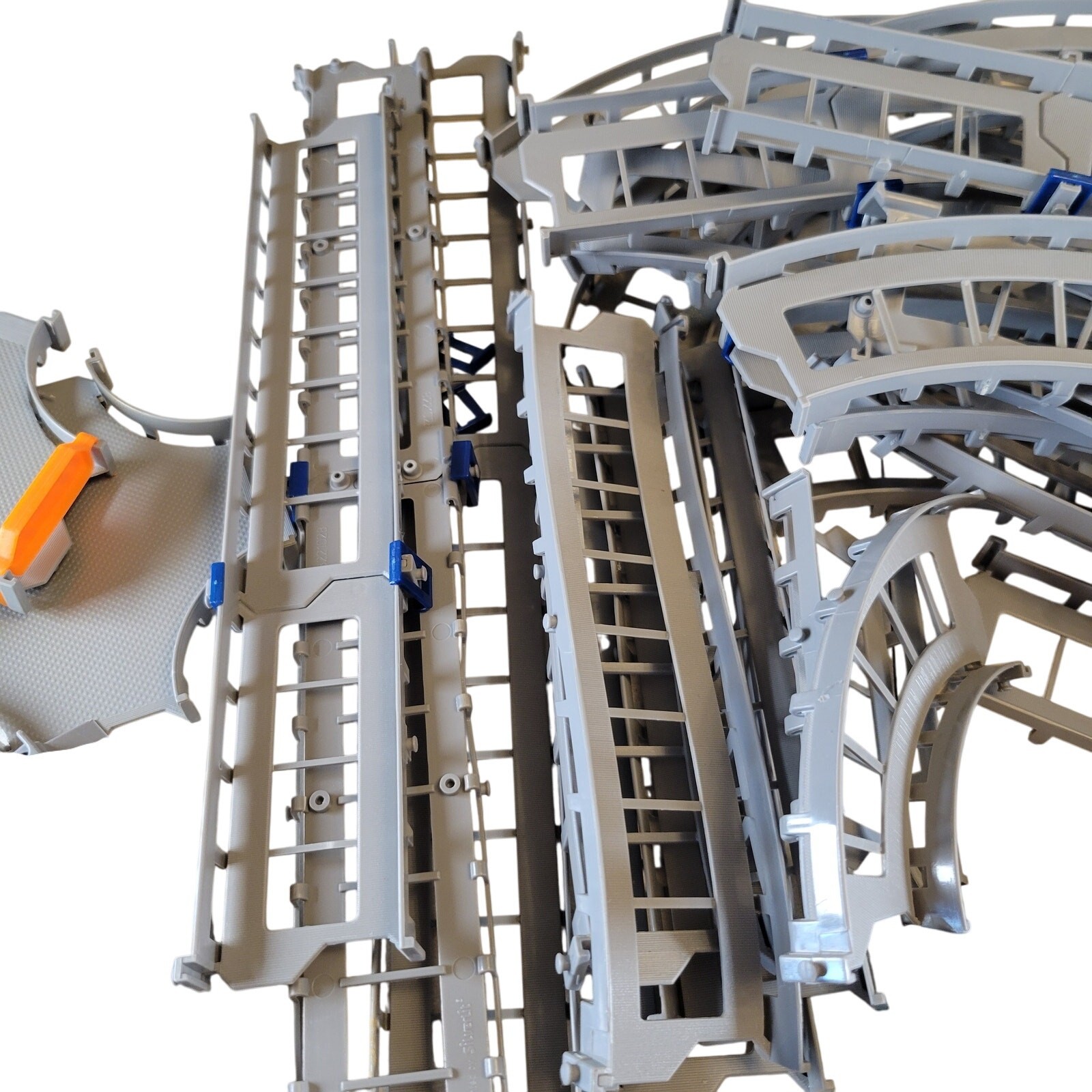 Vintage Silverlit X-Trek Slot Car Track Lot,  Incomplete Parts Track Accessories