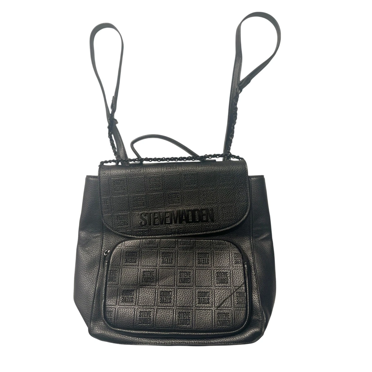 NWT Brand New Steve Madden Bseyda Logo Backpack Steve Madden backpack Army Green Bblogo | Mercari main image 4