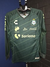 Charly Santos Laguna Away 19/20 LS Futbol Soccer Jersey Green Size Medium