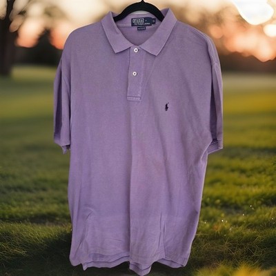 Ralph Lauren Men's 90s Y2K Vintage Blue Label Embroidered Polo