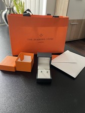 The Diamond Store Blue topaz 4MM 9K White gold Stud Earrings