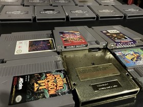 NES Console Bundle! Nintendo Console w Storage, Accessories & Lot Of 23 Games!!