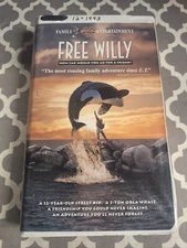 Free Willy (VHS, 1993, Clamshell) Free Shipping 