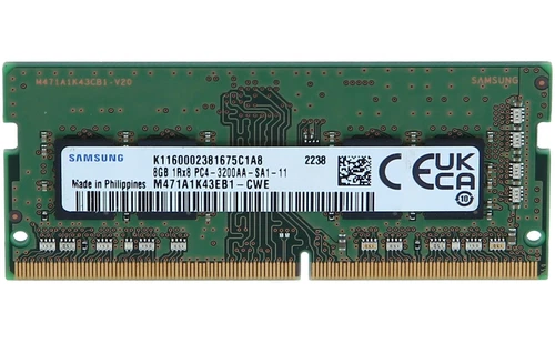 Samsung - M471A1K43EB1-CWE - DDR4 - module - 8 GB - SO-DIMM 260-pin - 3200 MHz /