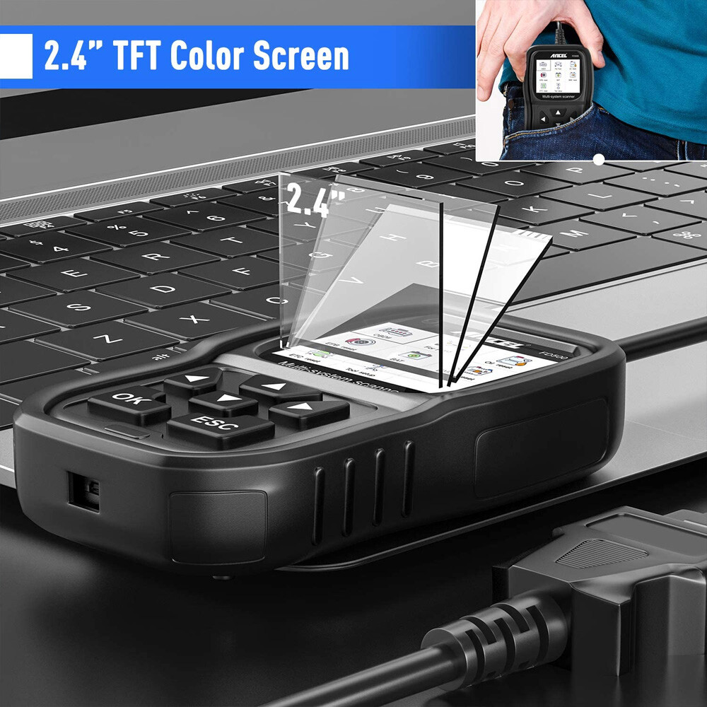 ANCEL FD500 for Ford Car All System OBD2 Scanner Diagnostic BMS EPB Oil Throttle