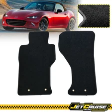Fits 16-23 Mazda Miata MX-5 17-20 Fiat 124 Spider Front Rear Nylon Car Floor Mat
