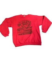 Vintage Hanes Heavyweight Route 66 Sweatshirt Mens SIZE M Pullover Made in USA
