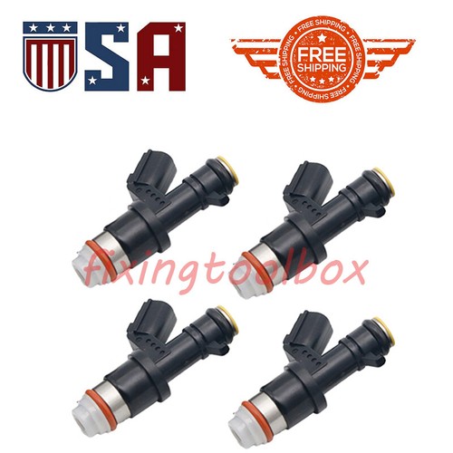 16450R40A01 4X Fuel Injectors For Honda Civic CRV Acura TSX ILX 2.4