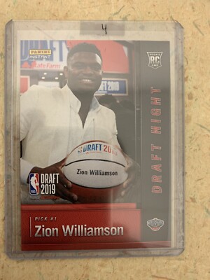 Zion Willamson 1ST RC Draft Night Variation-Untouched From Panini SSP/100   