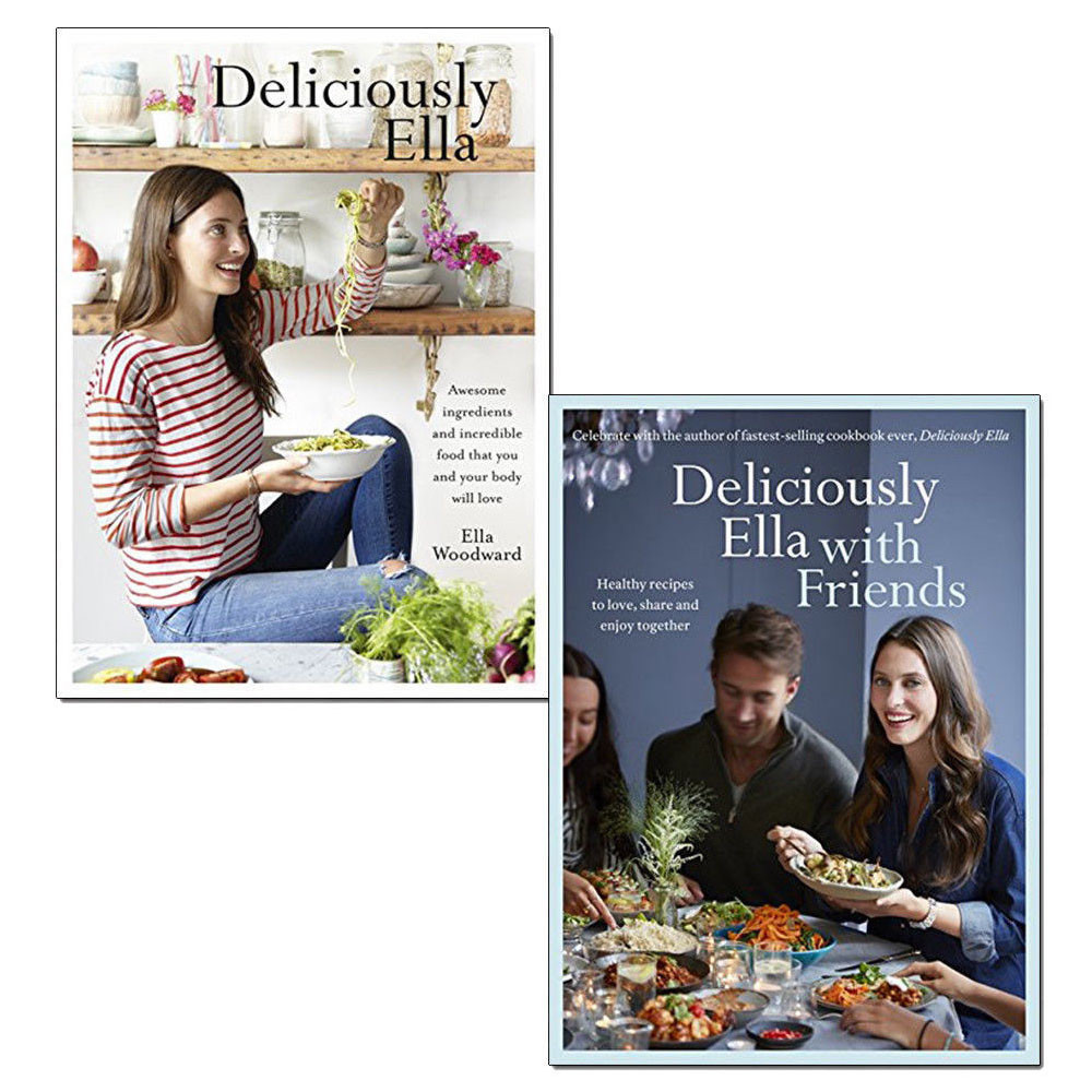 Ella Mills Deliciously Ella 2 Books Collection set Deliciously Ella with Friends