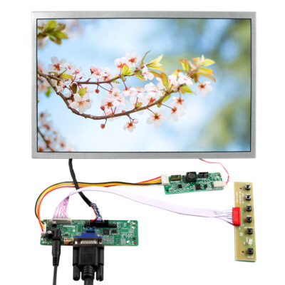 VGA LCD Controller Board 12.1in 1280X800 650nit Outdoor TN LCD Display
