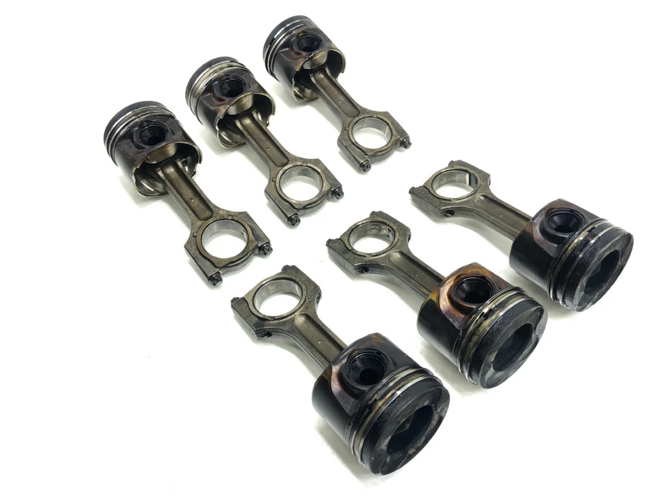 2009-2013 BMW X5 3.0 PISTÃO DIESEL COM BIELA X6 FABRICANTE DE EQUIPAMENTO ORIGINAL. - Imagem 4 de 4