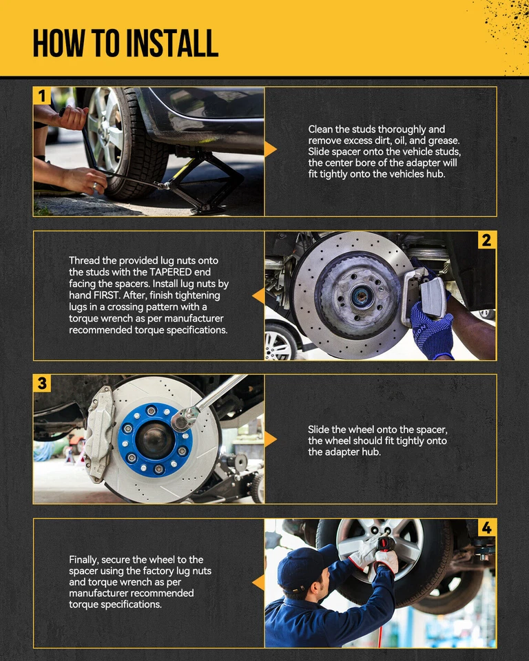 2x espaciadores de rueda 0,75" 5x4,5" M12x1,25 66,1 mm para Infiniti EX35 2008-2012 Foto 4 de 4