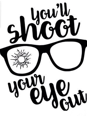 Download You'll Shoot Your Eye Out White Vinyl Decal Sticker | eBay