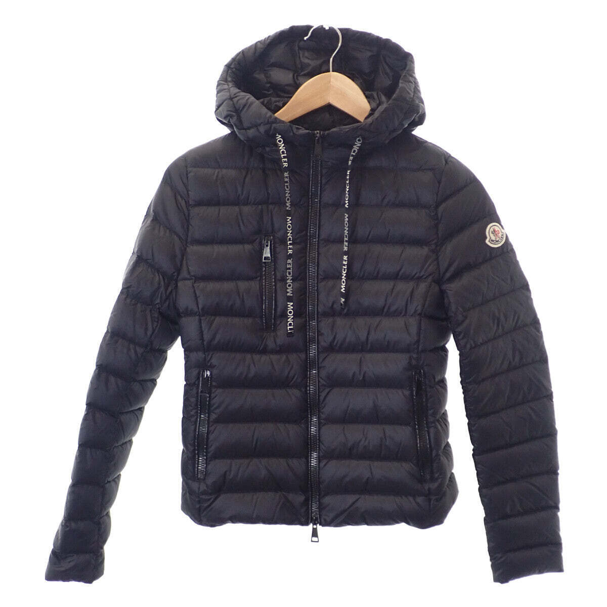 Moncler Down Jacket Size 0 Nylon black Used | eBay Moncler Down Jacket Size 0 Nylon black Used | eBay