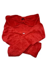 Shein Red Wrap Around Tube Top Size M Mint Condition