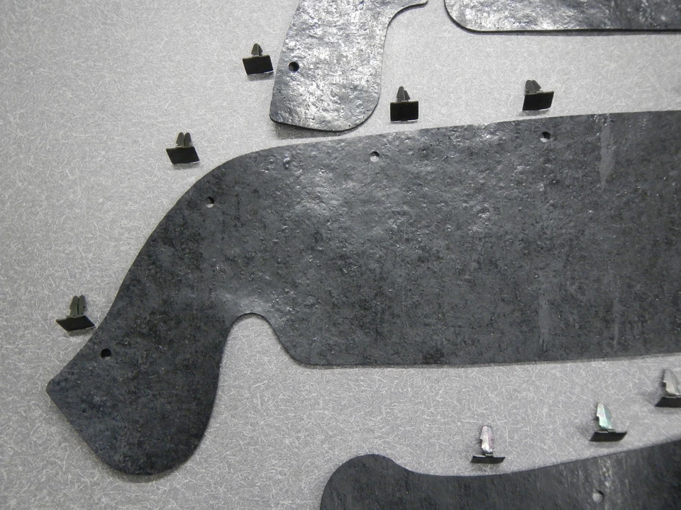 Delantales de guardabarros Buick Riviera 1963 1964 1965 con clips guardabarros interiores sellos de brazo en un  Foto 4 de 4