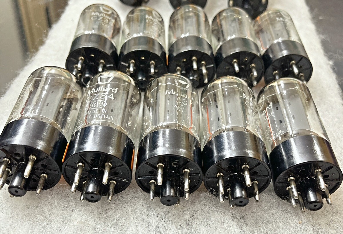 Mullard GZ34 5AR4 F32 F33 NOS Testing Values Balanced | eBay