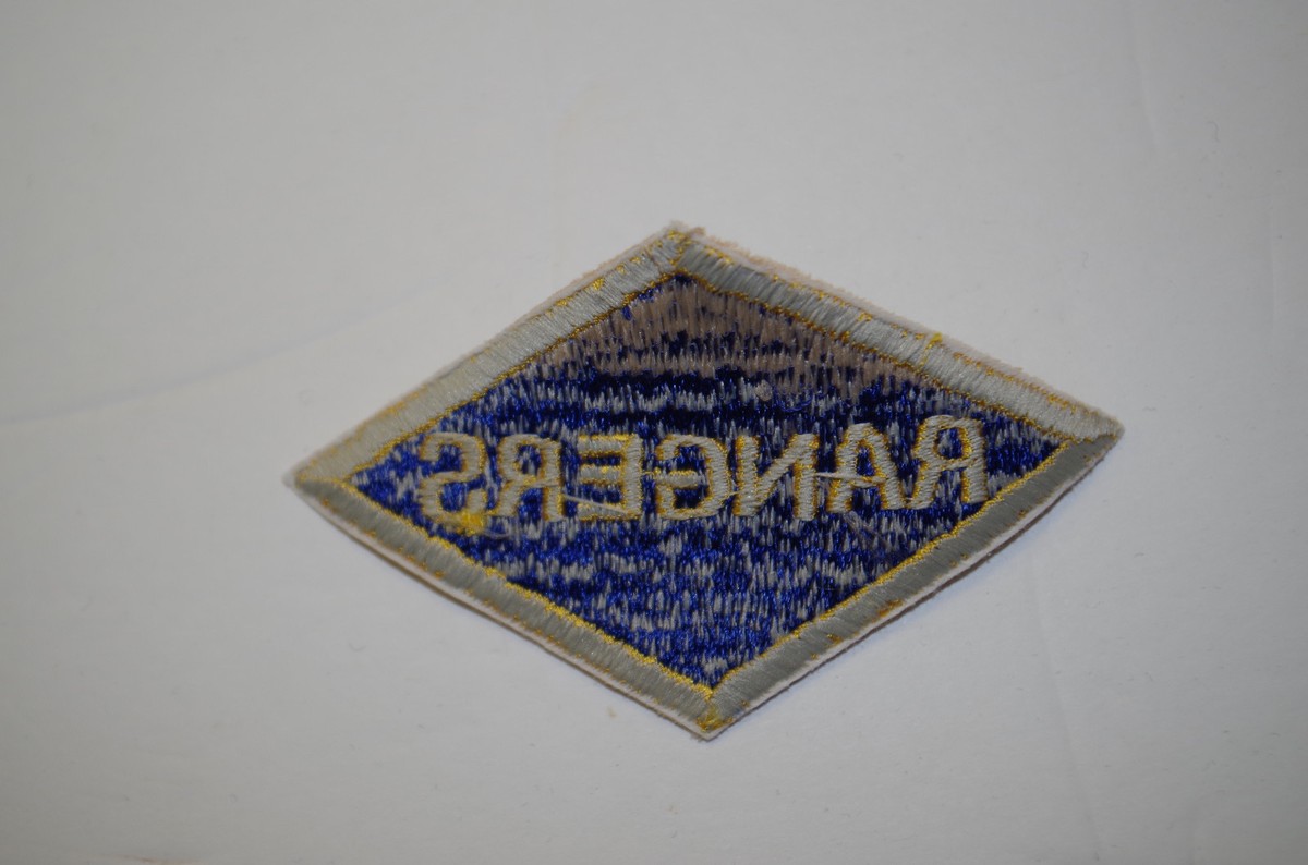 a0139v WW2 US Army Ranger Diamond Shoulder Patch R4B | eBay