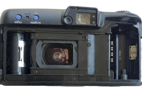 Olympus Superzoom 110 Compact 35mm Compact Camera Exc Cosmetics In/out Lens Prob - Picture 4 of 6