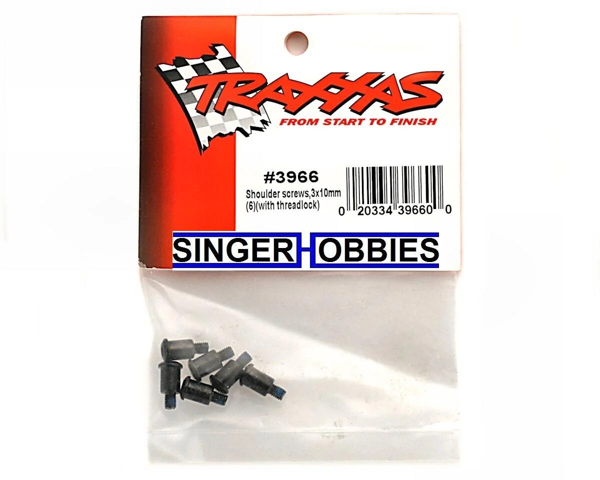 Vis à épaule Traxxas 3966 - 3x10 Mm - Pour Modélisme RC Et Tuning