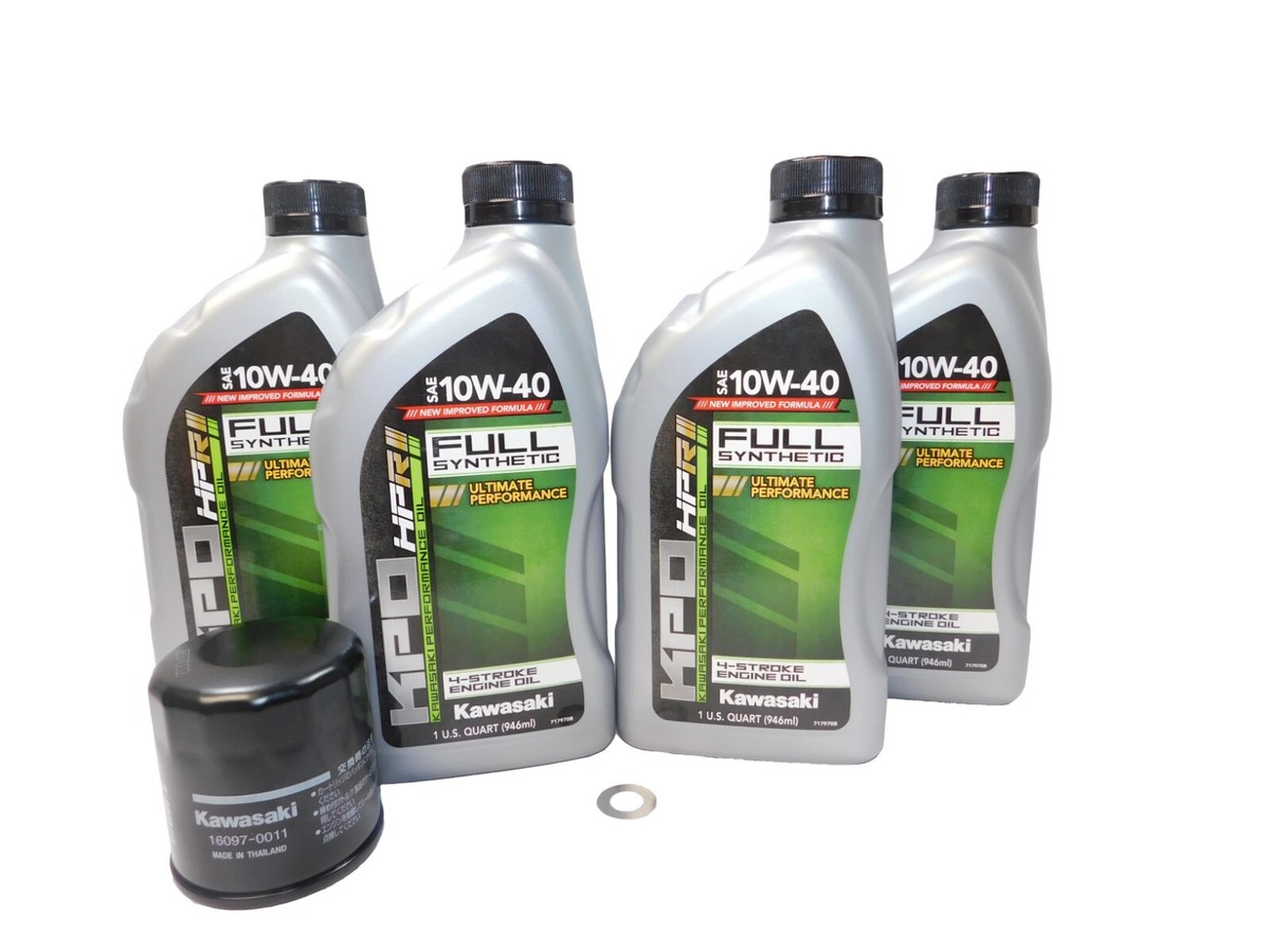 2016-2025 Kawasaki Ninja ZX-10R ZX-10RR OEM Full Synthetic Oil