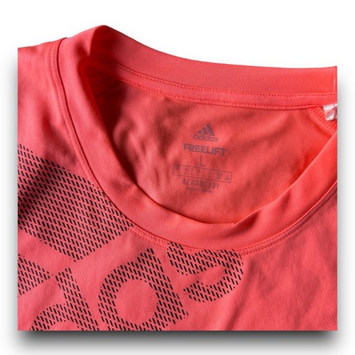 Adidas - FreeLift Super Graphic BOS Tee - Men’s Size Large - Acid Red - Picture 8 of 13