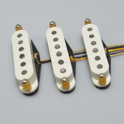 新品未使用Surfari 1954 PUセット アルニコIII 3個組 ホワイト Alnico 3 SSS Vintage 1954 Single Coil for ST Guitar Surfari