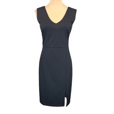 NWT Adelyn Rae Black Sleeveless Party Dress Medium LBD Cocktail Date Night