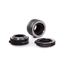 Movo Auto Focus Macro AF Extension 3 Tube Set for Olympus EVOLT 4/3 DSLR Camera