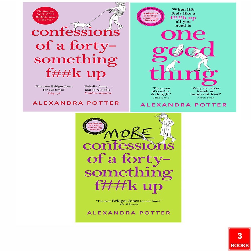 Alexandra Potter Collection 3 Books Set One Good Thing, Confessions of a Forty
