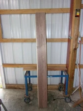 1 PC WALNUT LUMBER WOOD KILN DRIED BOARD 69 5/8"X 7"X 1 1/16" LOT 150T FLAT