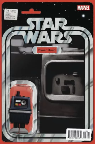STAR WARS 18 JOHN TYLER CHRISTOPHER DROID ACTION FIGURE VARIANT NM