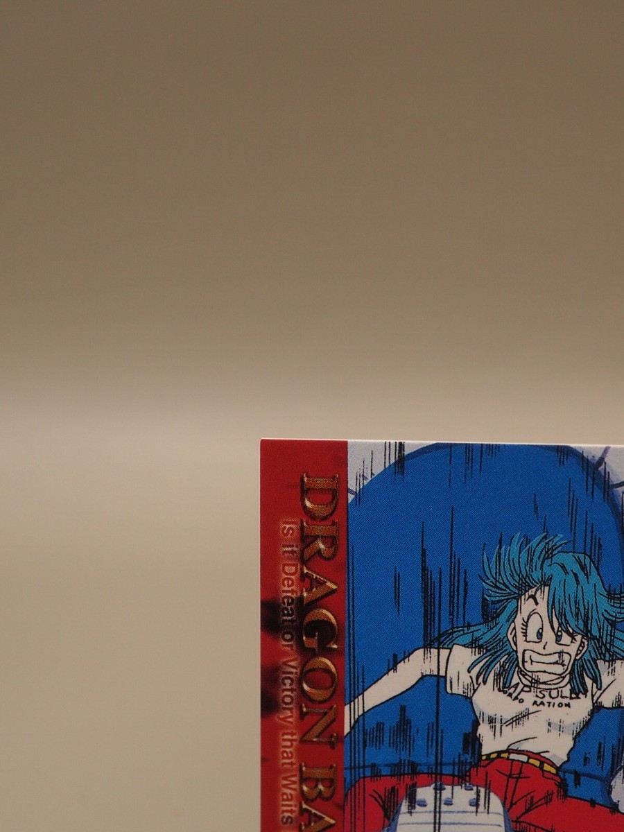 Bulma Mr. Popo Great Elde Dragonball Z Amada Trading Card CH